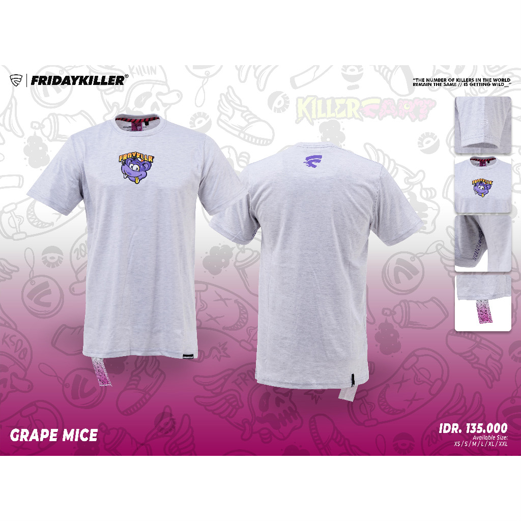 KAOS FRIDAY KILLER GRAPE MICE