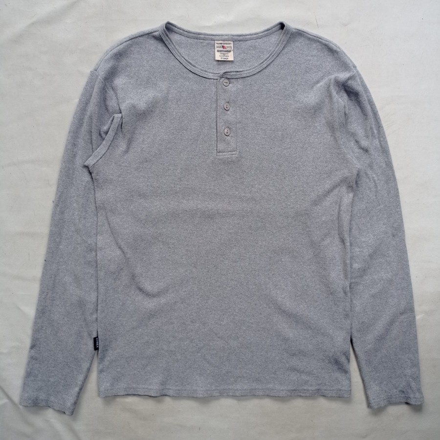 kaos henley avirex usa thermal longsleeve XL casual pherrows