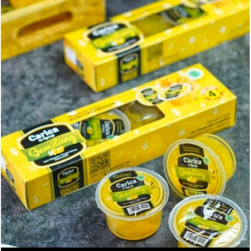 

Manisan buah Carica , Asli dari Dieng 1 pack isi 4 cup