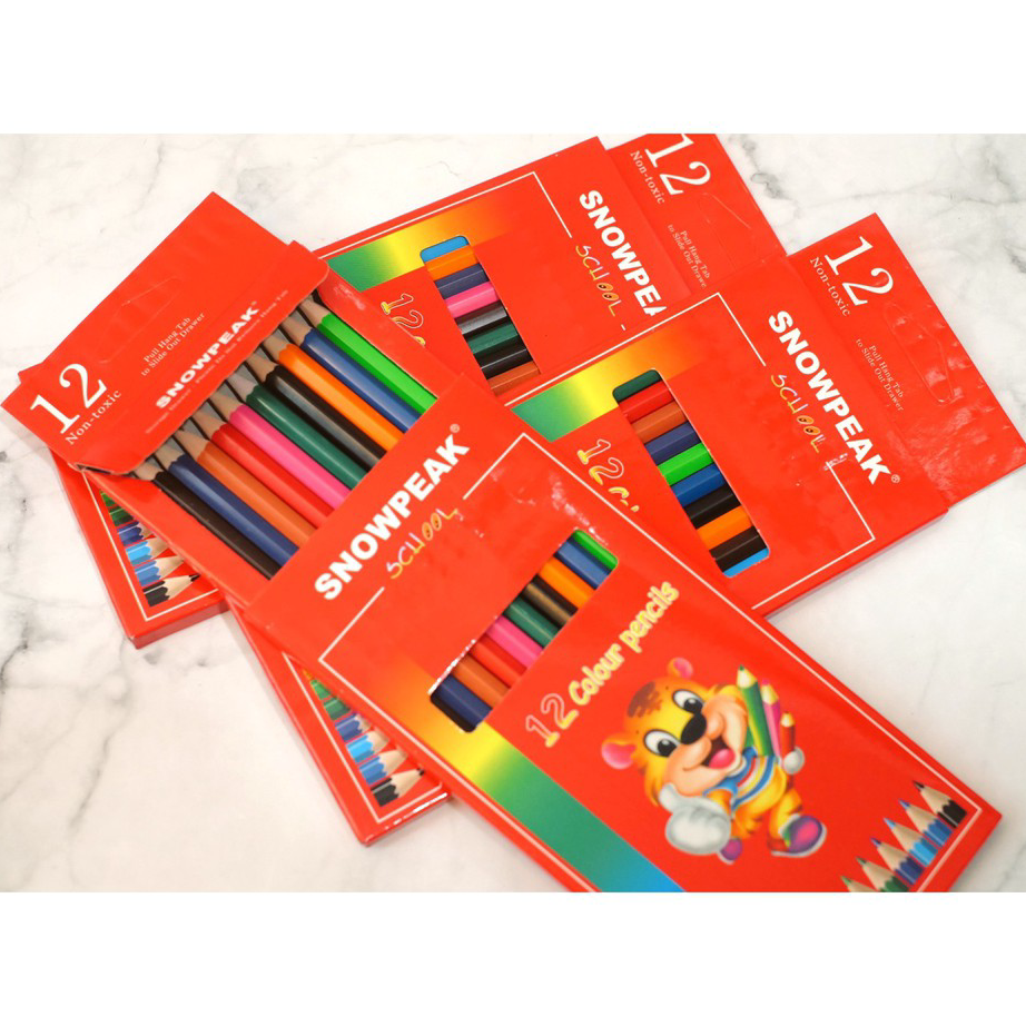 

Ready Pensil warna 12 warna panjang ➸➚✣