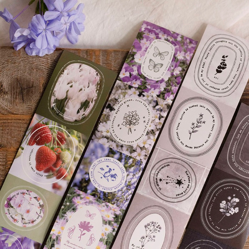 

Loi Design Stray Flower Collection Die-cut Paper Tape