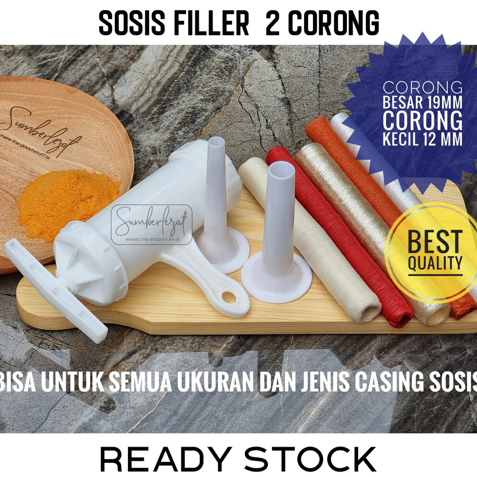 

Paling Popular ECO PACK - Casing Kulit Selongsong Sosis Plastik Selulosa Kolagen Collagen Edible Halal Food Grade Baru