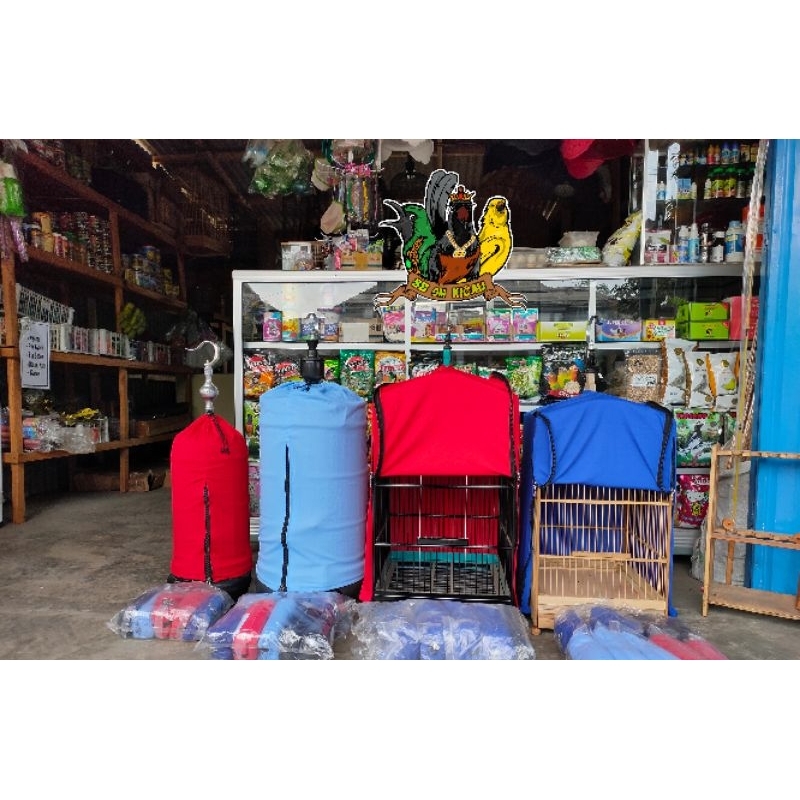 krodong/krobong sangkar burung gepengan no.2 no.3