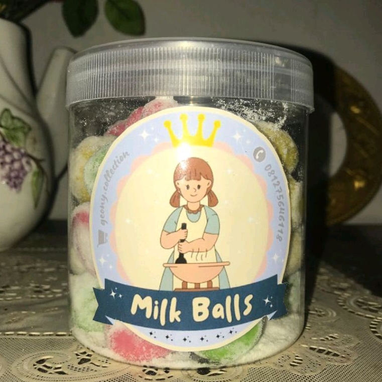 

Cemilan Milk Balls Dancow Premium Viral