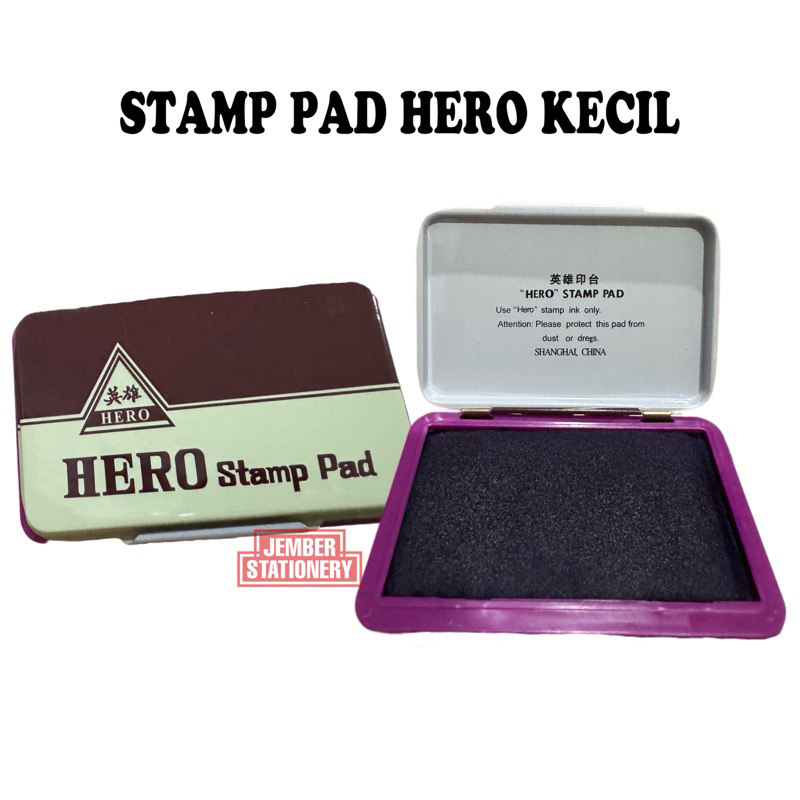 

(1biji) Bantalan Stampel Hero / Stamp Pad Violet