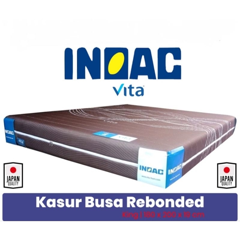 Kasur Matras Rebonded Kesehatan Inoac Vita 180 x 200