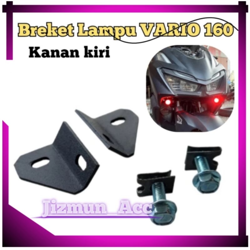 Breket Kolong Vario 160 Breket Foglam Vario 160 Lampu Tembak D2 Laser