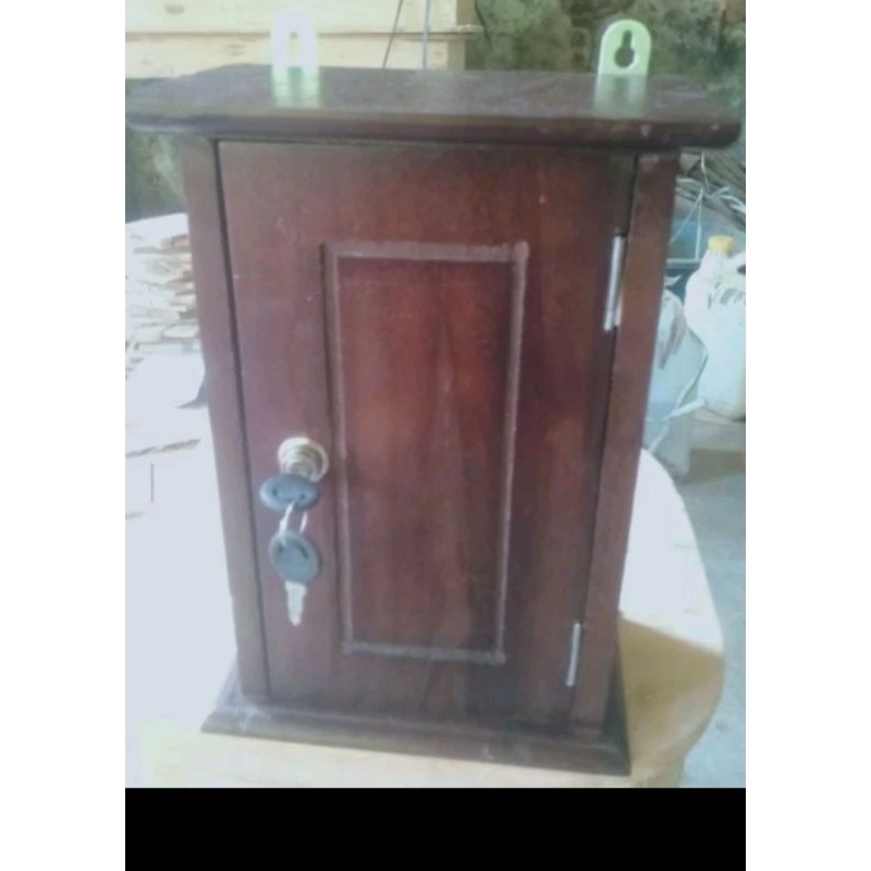 kotak obat kayu jati