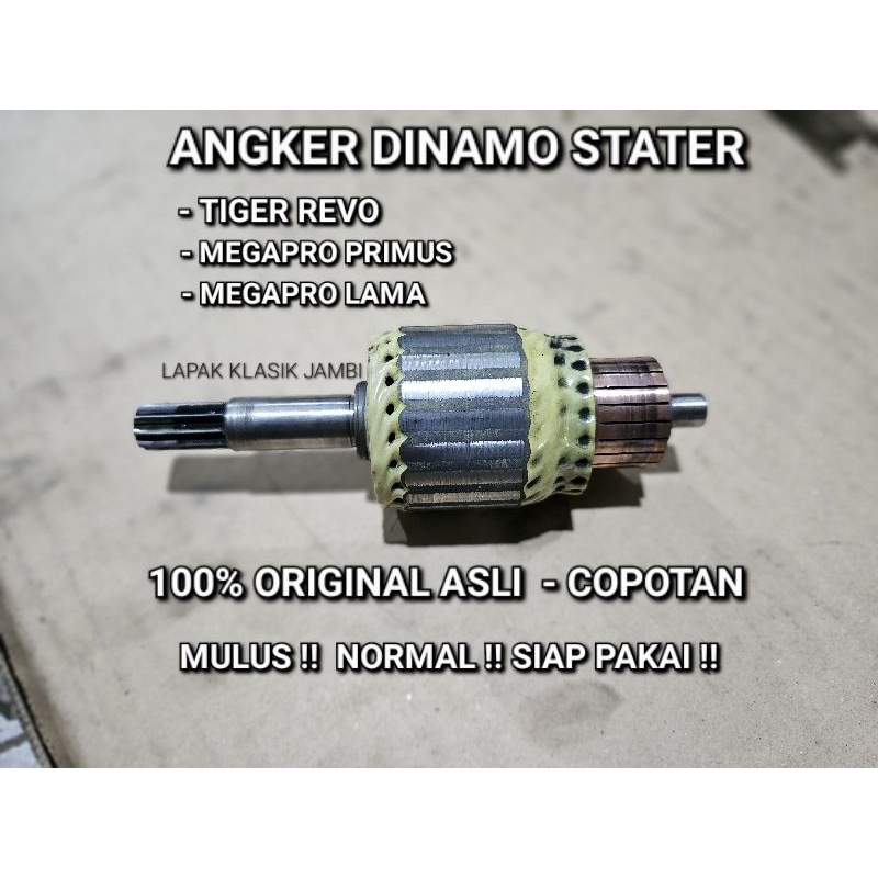 Angker Dinamo Stater TIREV TIGER REVO MEGAPRO PRIMUS MEGAPRO LAMA MP TIGER LAMA TILAM Original Asli 