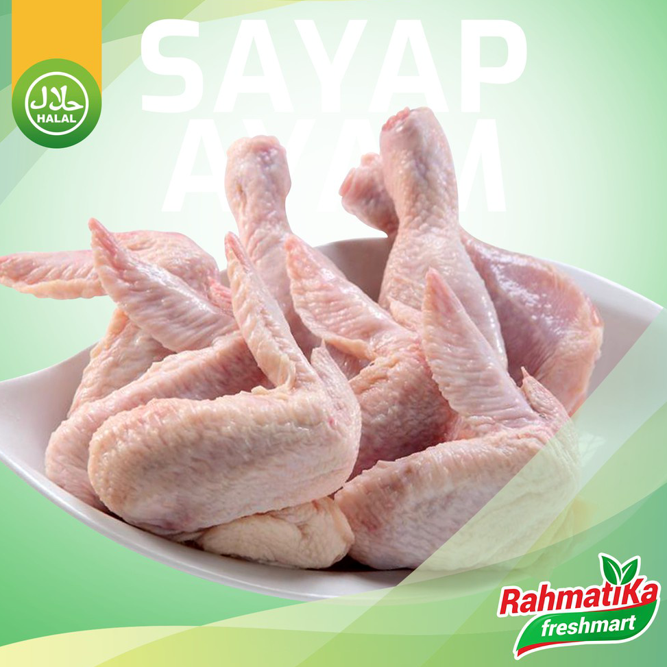 

SYYH3120 Sayap Ayam Segar / Chicken Wings Fresh 1 Kg (Ayam Segar)