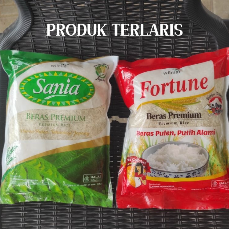 

GTGH5006 TERLARIS - Beras Premium Sania/Fortune kemasan 1 kg