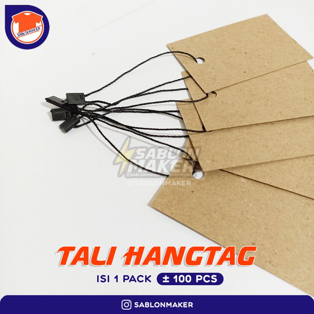 

Tali Pengait Label Harga Hangtag Murah Hangtag Price Label Pemasangan Tanpa Alat Bantuan