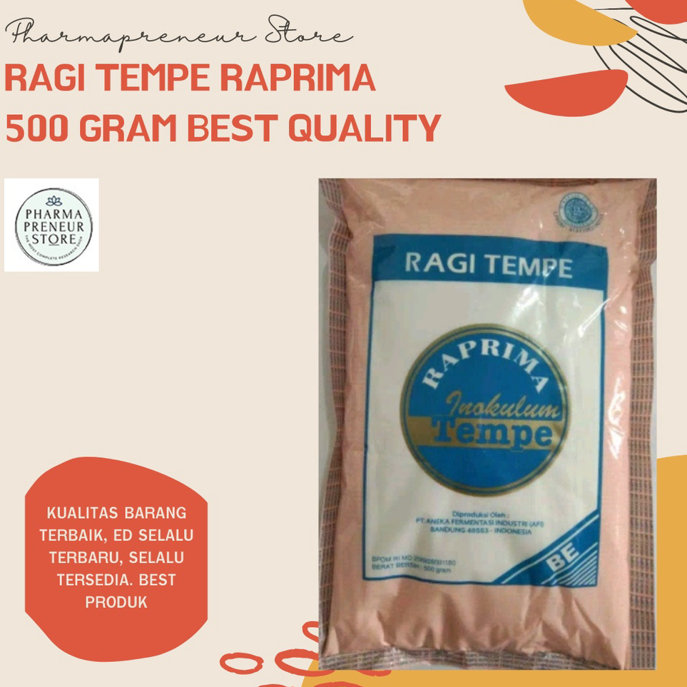 

TVXS0088 RAGI TEMPE 500 GRAM BEST QUALITY