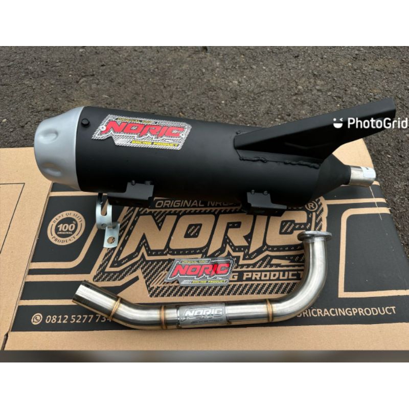 Knalpot NORIC Endmuffler Mio J/Mio GT/Soul Gt115/Fino 115/Xride 115 Original No TZM