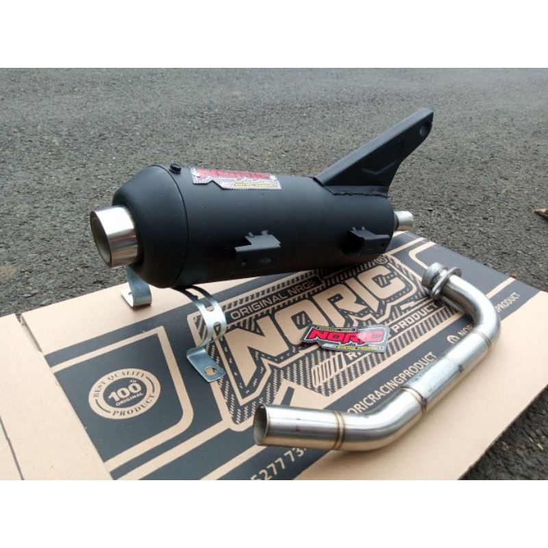 Knalpot Mio Smile/Mio Sporty/Soul karbu/Fino karbu NORIC Original