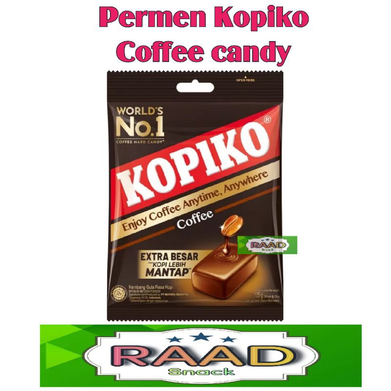 

Permen Kopiko Coffee Candy Bag isi 50 Pcs