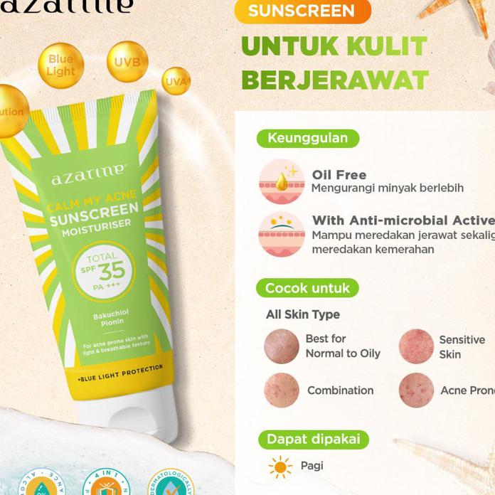 SPECIAL PRICE Azarine Sunscreen Moisturizer