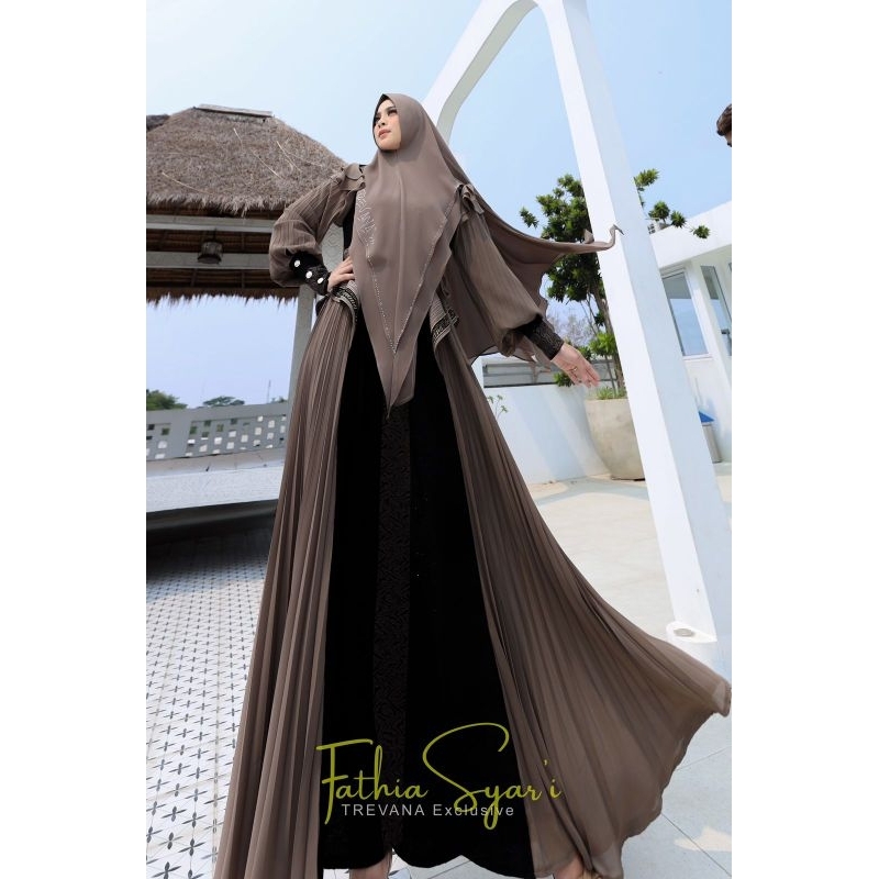 (COD) New Gamis Syari Fathya Series by Trevana Collection