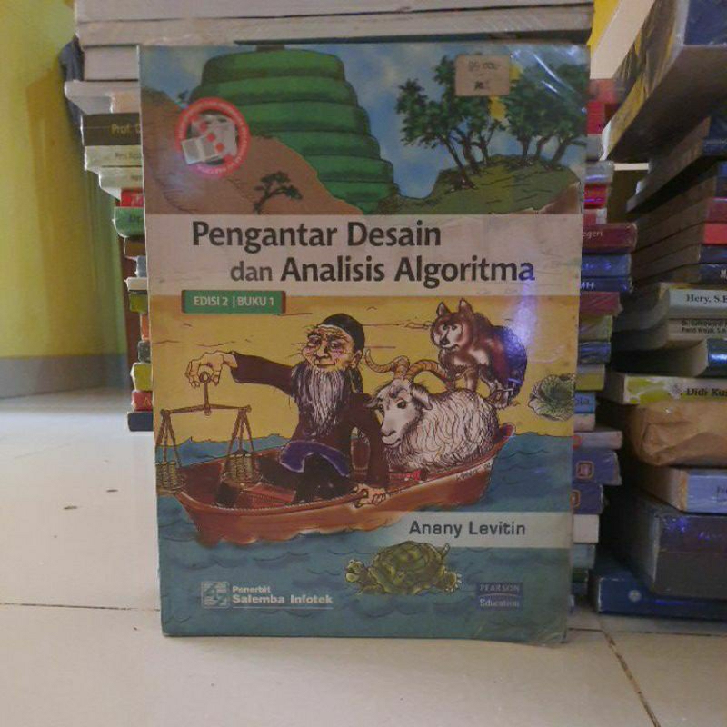 Pengantar desain dan analisis algoritma edisi 2 buku 1 Anany levitin.