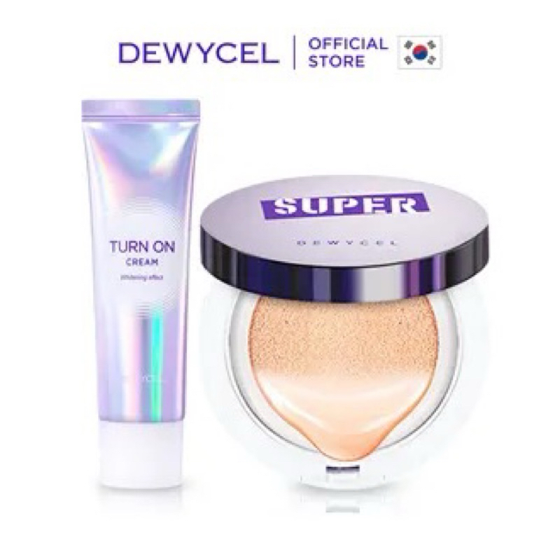 DEWYCEL Whitening Care Set - Cushion Turn on Cream