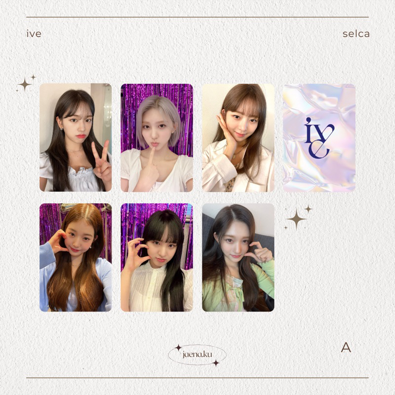 [IVE] PHOTOCARD IVE SELCA #2 ‼️BACA DESKRIPSI‼️