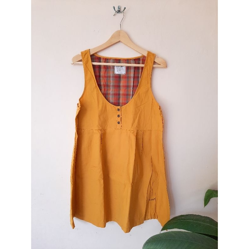[PRELOVED] Baju/Overall Mustard Corniche