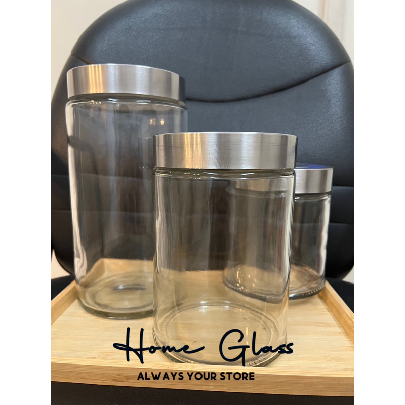 TOPLES KACA KEDAP UDARA 2 LITER /TOPLES LEBARAN/Toples kue kering/ WADAH TEMPAT TOPLES LODONG PENYIM