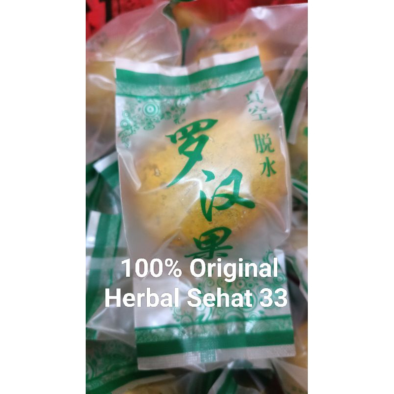 

huah Lo Han Kuo golden organik Luo Han guo premium panas dalam manis asli