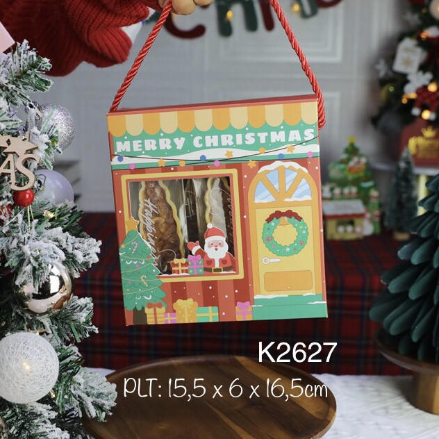

Kotak Natal K2627 dus Mika| Christmas Box Special Edition Natal Christmass (5 Pcs)