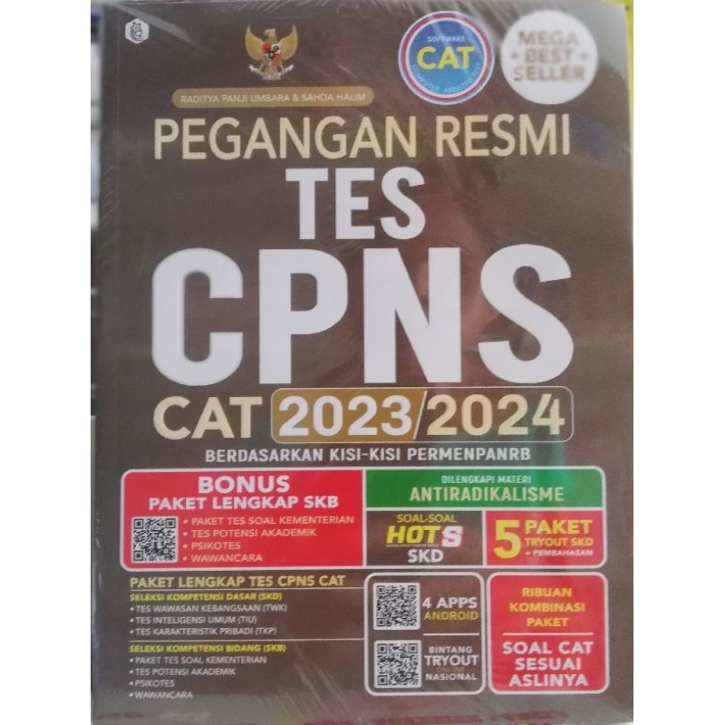 PEGANGAN RESMI TES CPNS CAT 2023-2024 RADITYA PANJI UMBARA