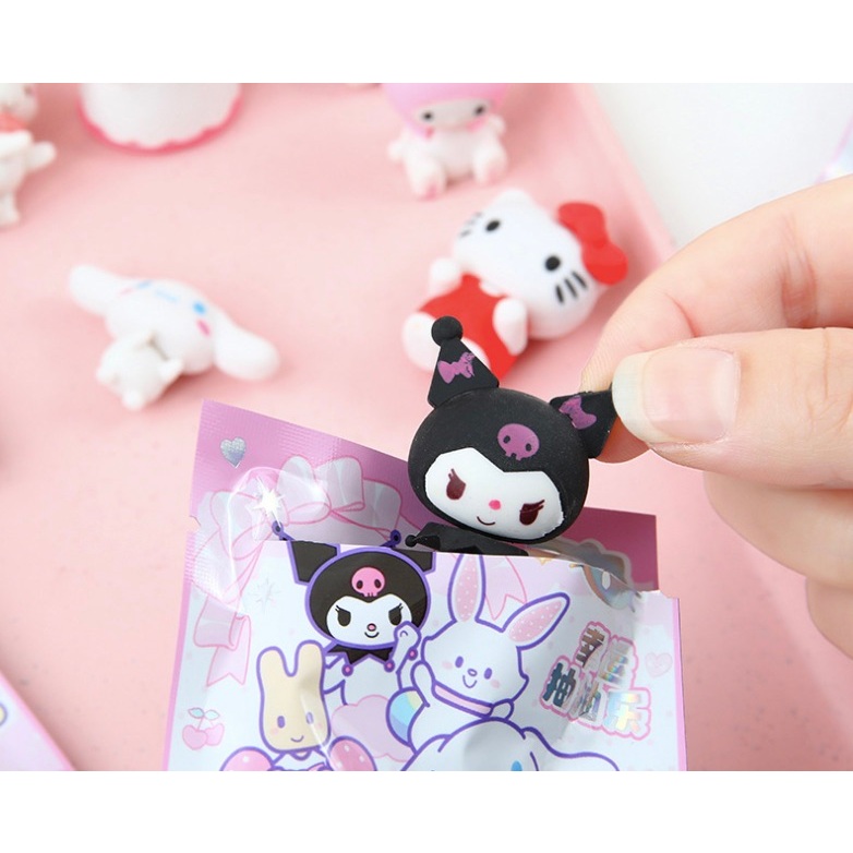 

ERASER SANRIO PENGHAPUS PENSIL 3D BLIND PAX