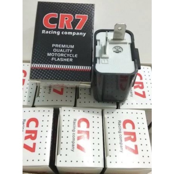 Flasher Sen CR7 Flaser Pengatur Kedipan Sen Cepat / Lambat PNP Universal untuk Semua Motor Beat, Mio