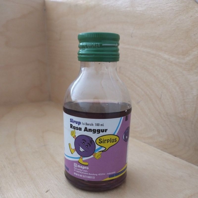 

sirplus sirup rasa anggur
