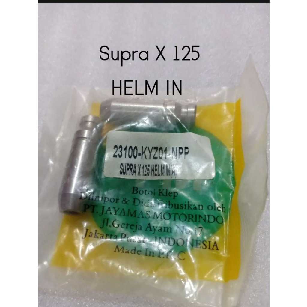 BOSH BOTOL KLEP VALVE SUPRA X 125 HELM IN SUPRA X 125 FI ORIGINAL NPP