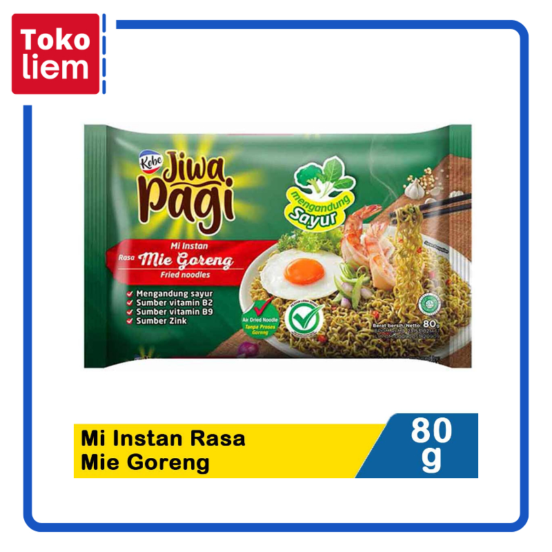 

Kobe Jiwa Pagi Mie Goreng 80G