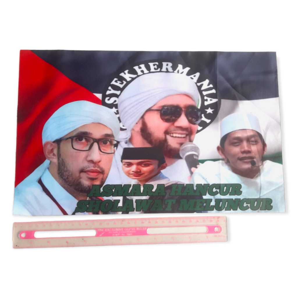 BENDERA SYEKHERMANIA /  BENDERA SHOLAWAT / BENDERA MUSLIM