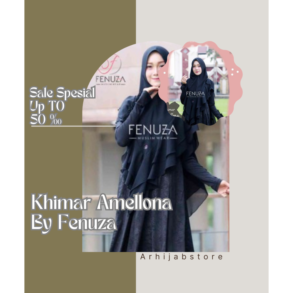 FENUZA - KHIMAR AMELLONA - KHIMAR