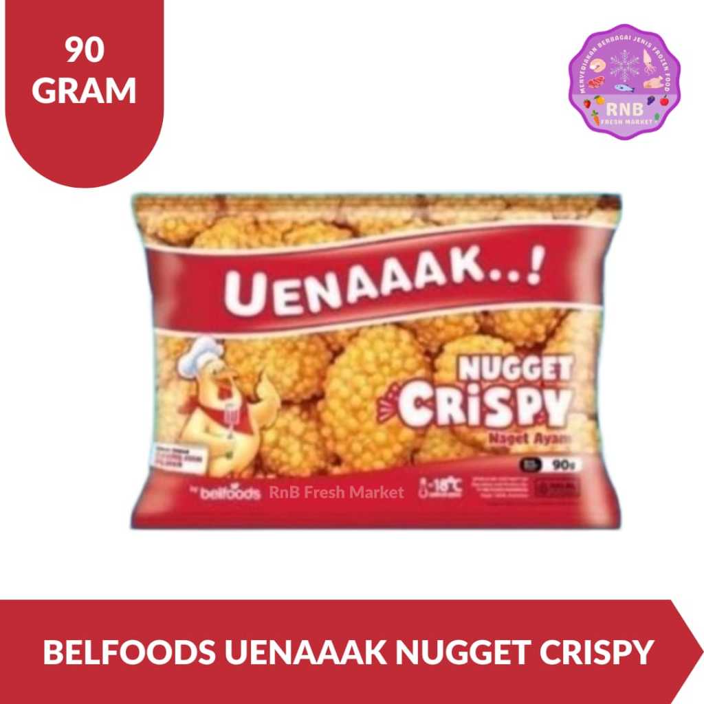 

Belfoods Uenaaak Nugget Crispy 90 Gram