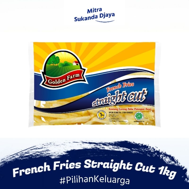 

Golden Farm French Fries 1kg