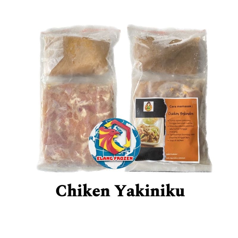 

Chicken Yakiniku 500gr + bumbu