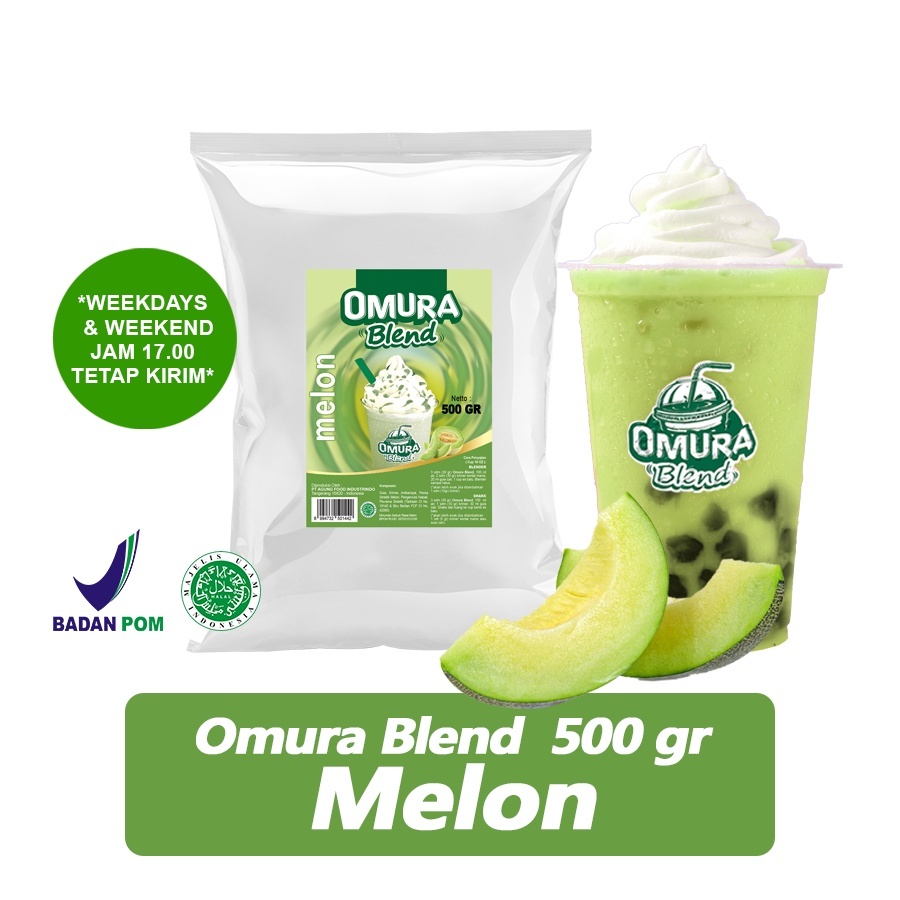 

Bubuk Minuman Premium Rasa Melon 500Gr / Melon Mix Gula - NUSANTARA POWDER - BLEND