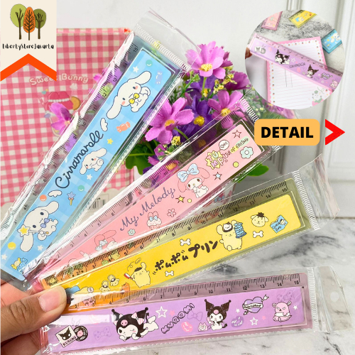 

Penggaris Plastik 15 cm Motif Sanrio V2 PGG-1038