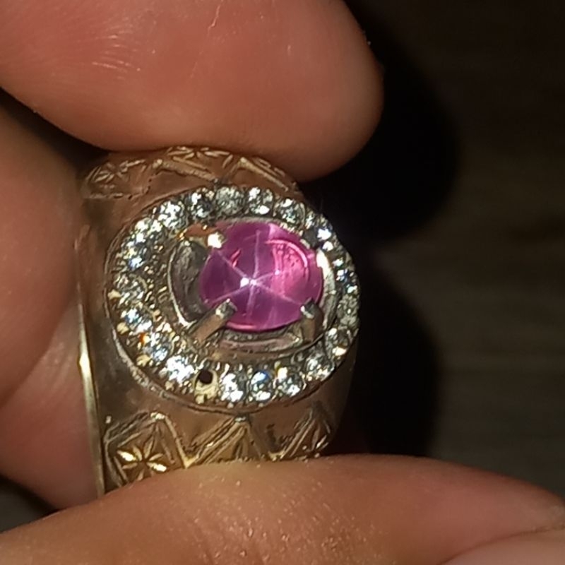 Natural Star Pink Sapphire