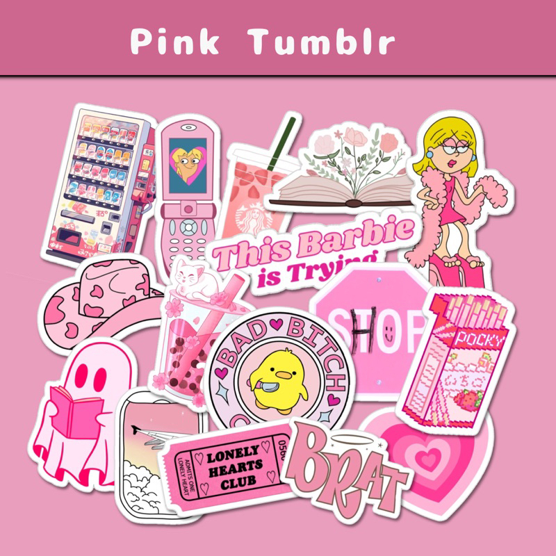 

Pink Sticker pack Sticker aesthetic Sticker tumblr