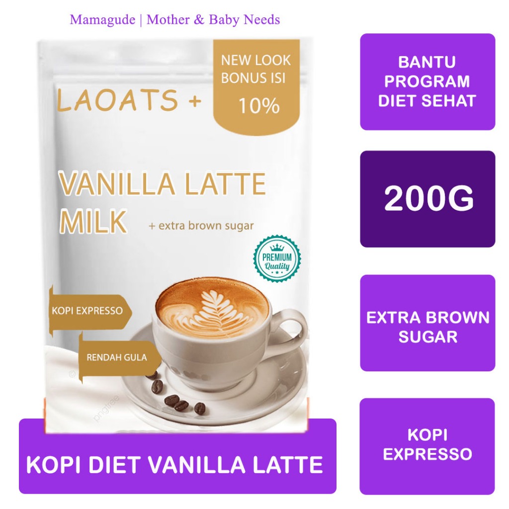 

Kopi Tanpa Ampas Laoats (200G)