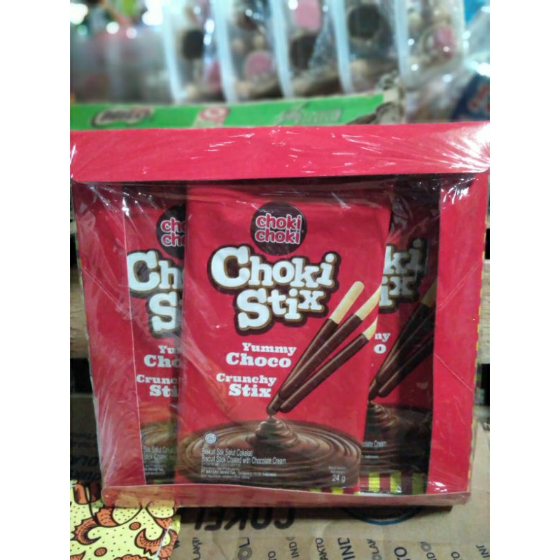 

coki stik sekotak isi 12 pcs
