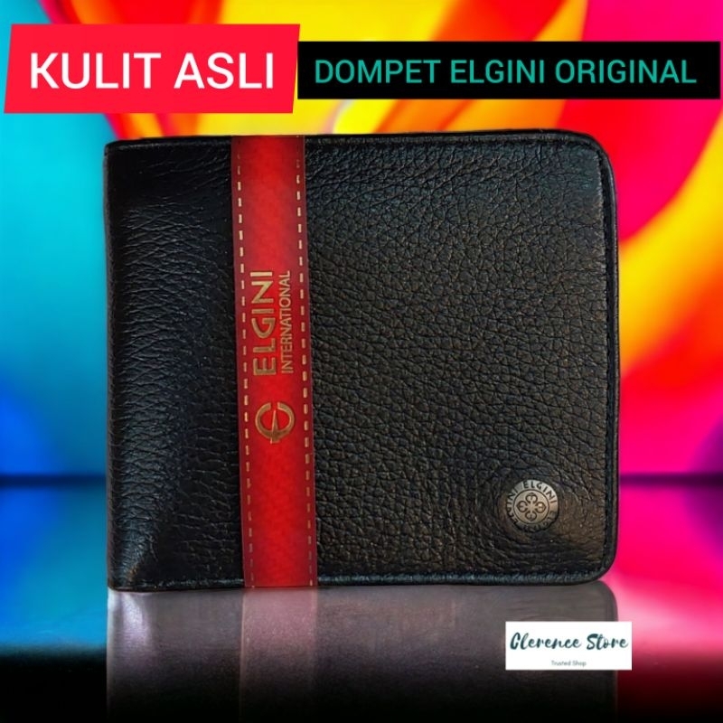 PROMO Dompet Pria Kulit Asli - Dompet Elgini Original 69532