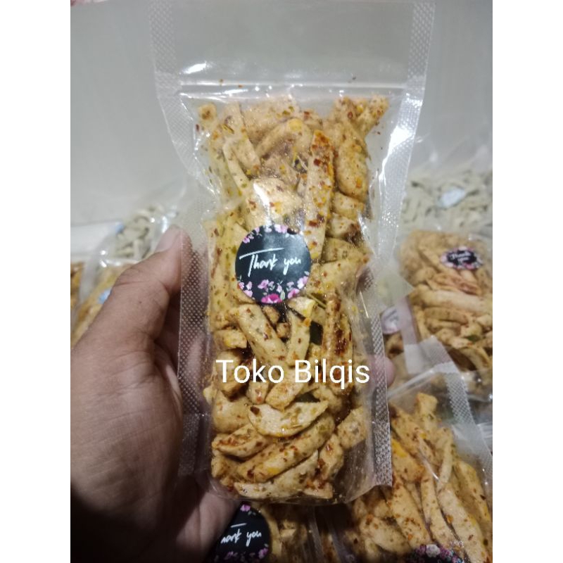 

Basreng Pedas Daun Jeruk 80 Gram