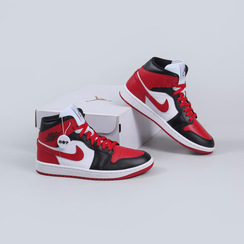Air Jordan 1 Mid Alternate Bred Toe