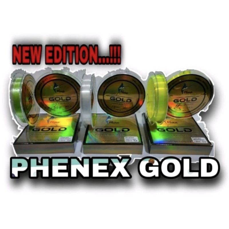 SENAR PANCING PHENEX GOLD PANJANG 150 METER